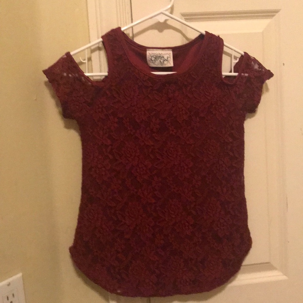 A red rose shirt